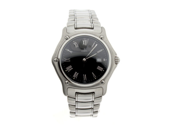EBEL 1911 Herren-Armbanduhr mit Edelstahlgehäuse und Quartzwerk